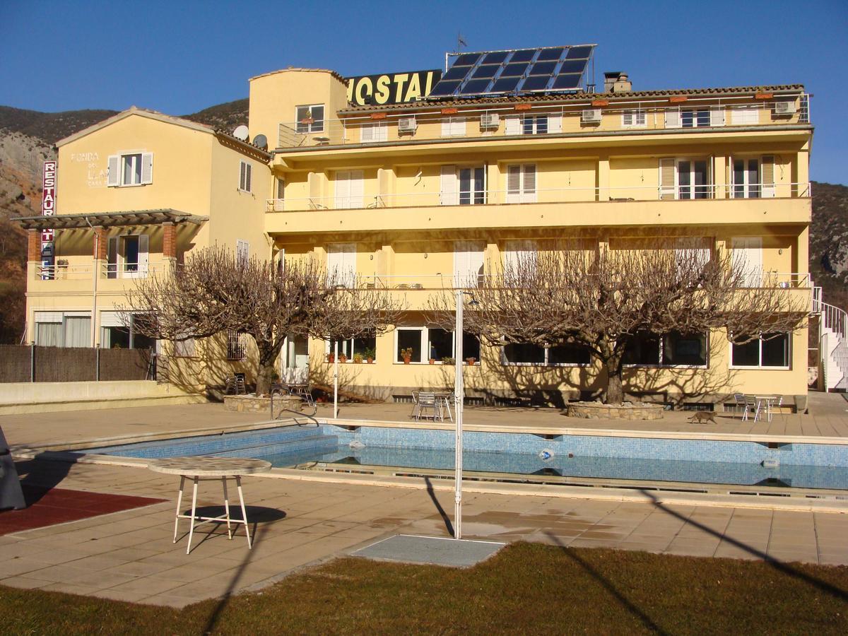 Hotel Del Llac Coll de Nargó Exteriér fotografie